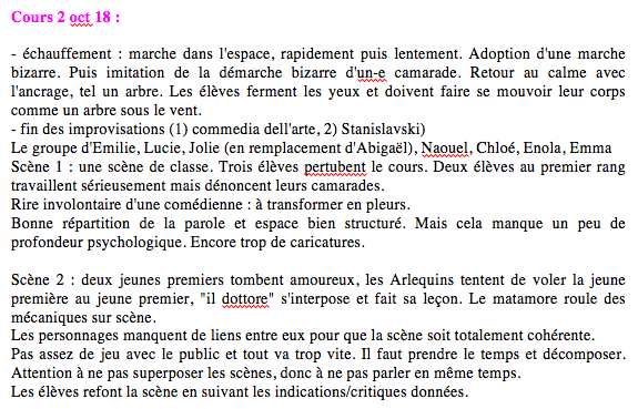 Description du cours 2
